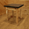 Wildwood Rustics Mountain Collection White Cedar Log Nightstand