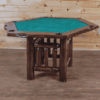 Wildwood Rustics Red Cedar Adirondack Hexagon Table