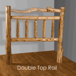 Wildwood rustics red cedar log bed 48