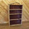 Wildwood Rustics Red Cedar Log Bookcase