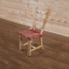 Wildwood Rustics Red Cedar Log Dining Chair With Ladder Back