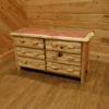 Wildwood Rustics Red Cedar Log Dresser - 6 Drawer