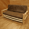 Wildwood Rustics Red Cedar Log Futon