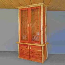 Wildwood Rustics Red Cedar Log Gun Rack