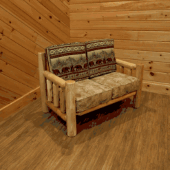 Wildwood Rustics Red Cedar Log Loveseat