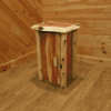 Wildwood Rustics Red Cedar Log Nightstand With Door