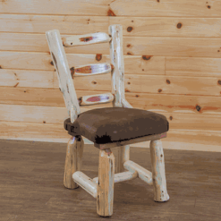 Wildwood rustics red cedar log trestle table 70