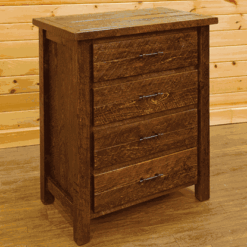 Wildwood Rustics Rough Sawn Pine Chest - 4 Drawer