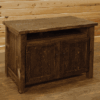 Wildwood Rustics Rough Sawn Pine Entertainment Center