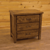Wildwood Rustics Rough Sawn Pine Chest - 3 Drawer