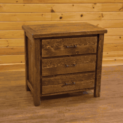 Wildwood Rustics Rough Sawn Pine Chest - 3 Drawer