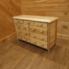 Wildwood Rustics White Cedar Log Dresser - 9 Drawer