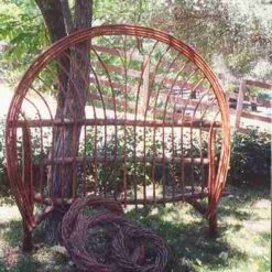 Willow Headboard Fork Back - Twig Headboard Fork Back
