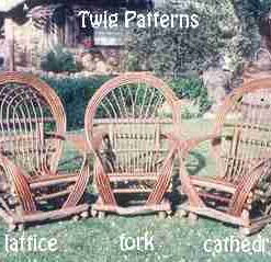 Willow loveseat twig loveseat 48