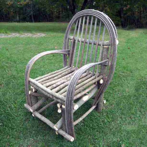 Rustic willow twig chair - standard