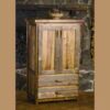 Wyoming Reclaimed Wood Armoire - 2 Drawer