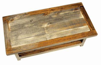Wyoming reclaimed wood coffee table 36