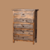 Wyoming Reclaimed Wood Five Drawer Chest
