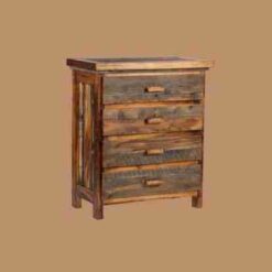 Wyoming Reclaimed Wood Four Drawer Chest