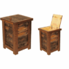 Wyoming Reclaimed Wood Furniture - Clothes Hamper