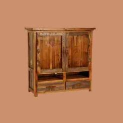 Wyoming Reclaimed Wood Tv Armoire - Flat Screen