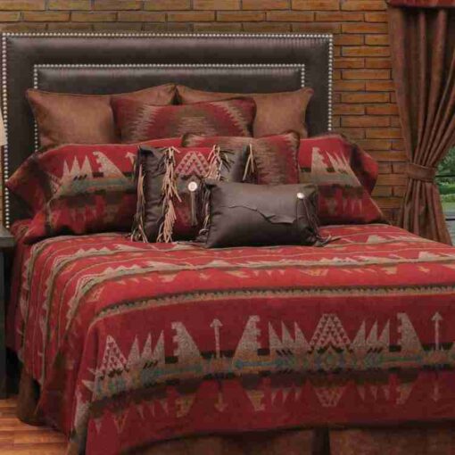Yellowstone iii bedding set (deluxe) by wooded river
