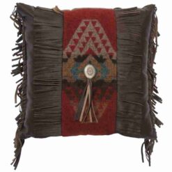 Yellowstone III Concho Pillow (18x18") by Wooded River