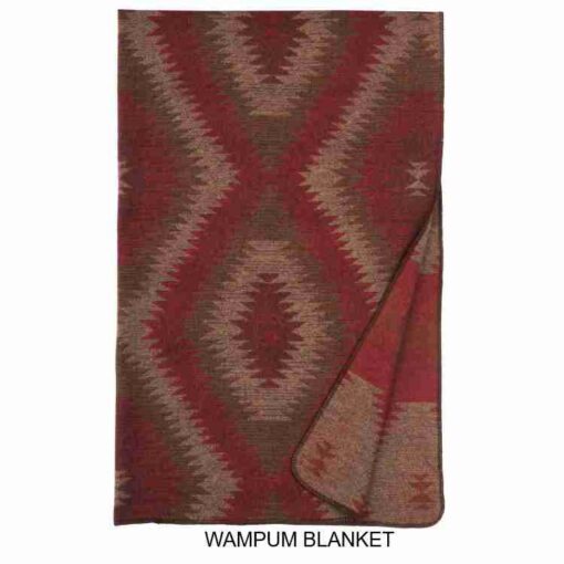 Yellowstone iii throw blanket by wooded river - image 3