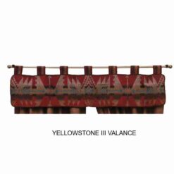 Yellowstone III Valance by Wooded River