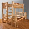 Wildwood Rustics Red Cedar Log Bunk Bed