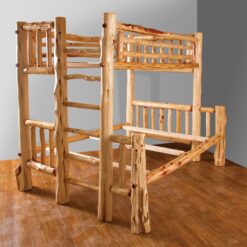 Wildwood Rustics Red Cedar Log Bunk Bed