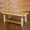 Wildwood Rustics White Cedar Log Coffee Table