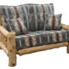 Cedar Log Loveseat