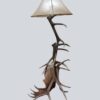 Peak Elk & Moose Antler Floor Lamp