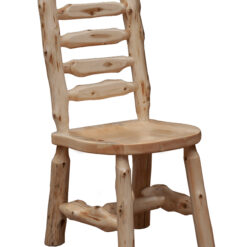 Ladderback Log Side Chair
