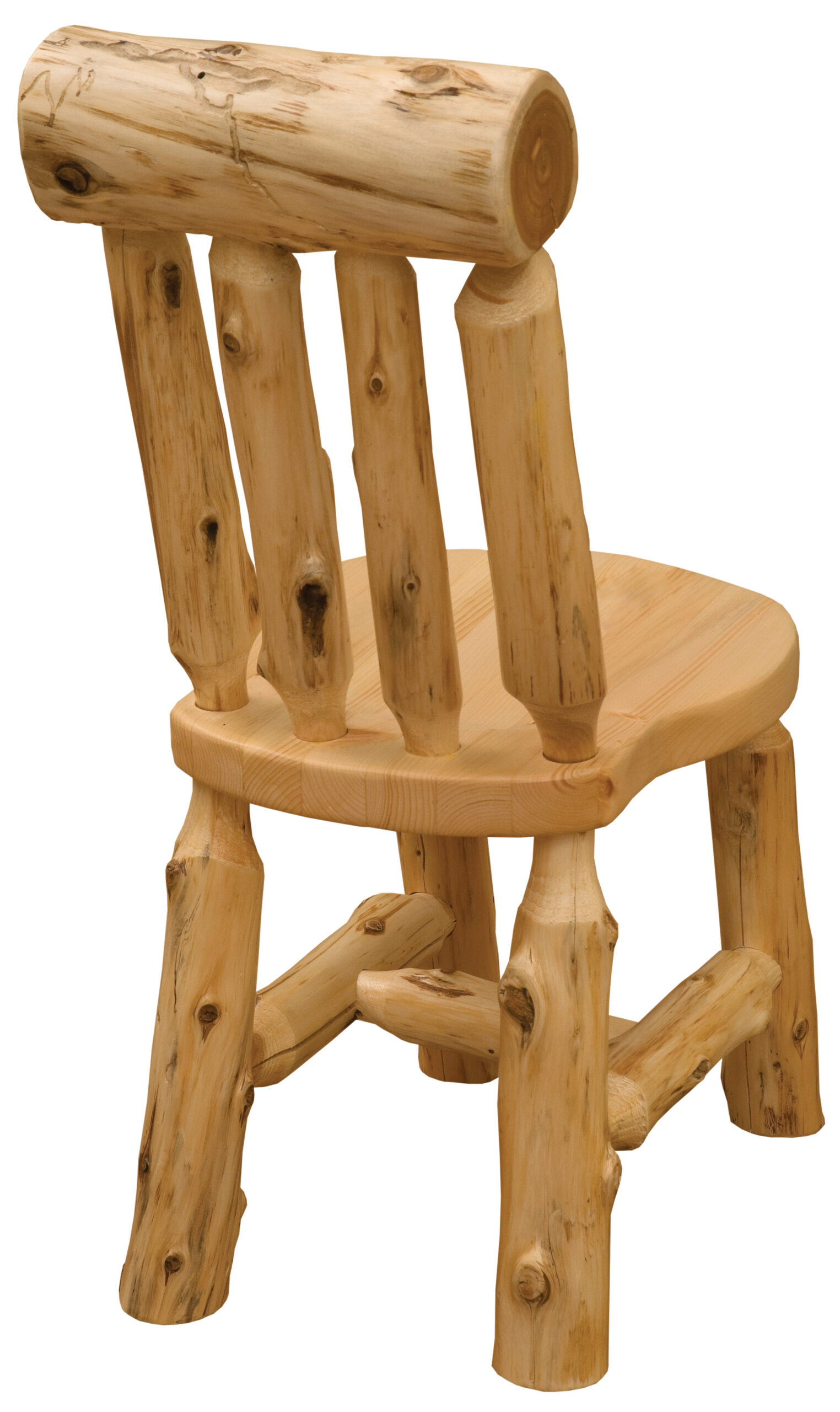 Fireside Lodge Cedar Log Bistro Lumberjack Side Chair 2 Fireside lodge cedar log bistro lumberjack side chair - image 2