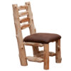 Cedar Log Upholstered Side Chair