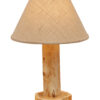 Fireside Lodge Cedar Log Table Lamp