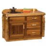 Fireside Lodge Cedar Log Bathroom Vanity - 3 Foot