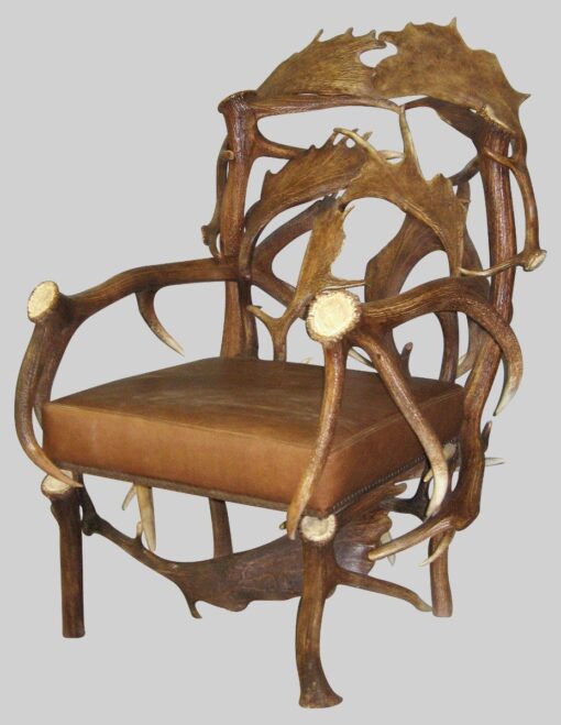 Deer antler chair