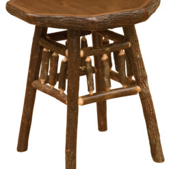 Alternative view of Fireside Lodge Hickory Log Teton Nightstand