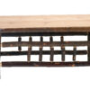 Fireside Lodge Square Hickory Log Coffee Table