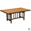 Fireside Lodge Hickory Log Dining Table