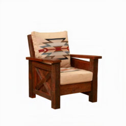 Fireside Lodge Barnwood Lounge Chair
