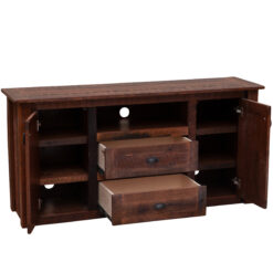 Fireside Lodge Barnwood Widescreen Entertainment Center 5 B14250 30 alt