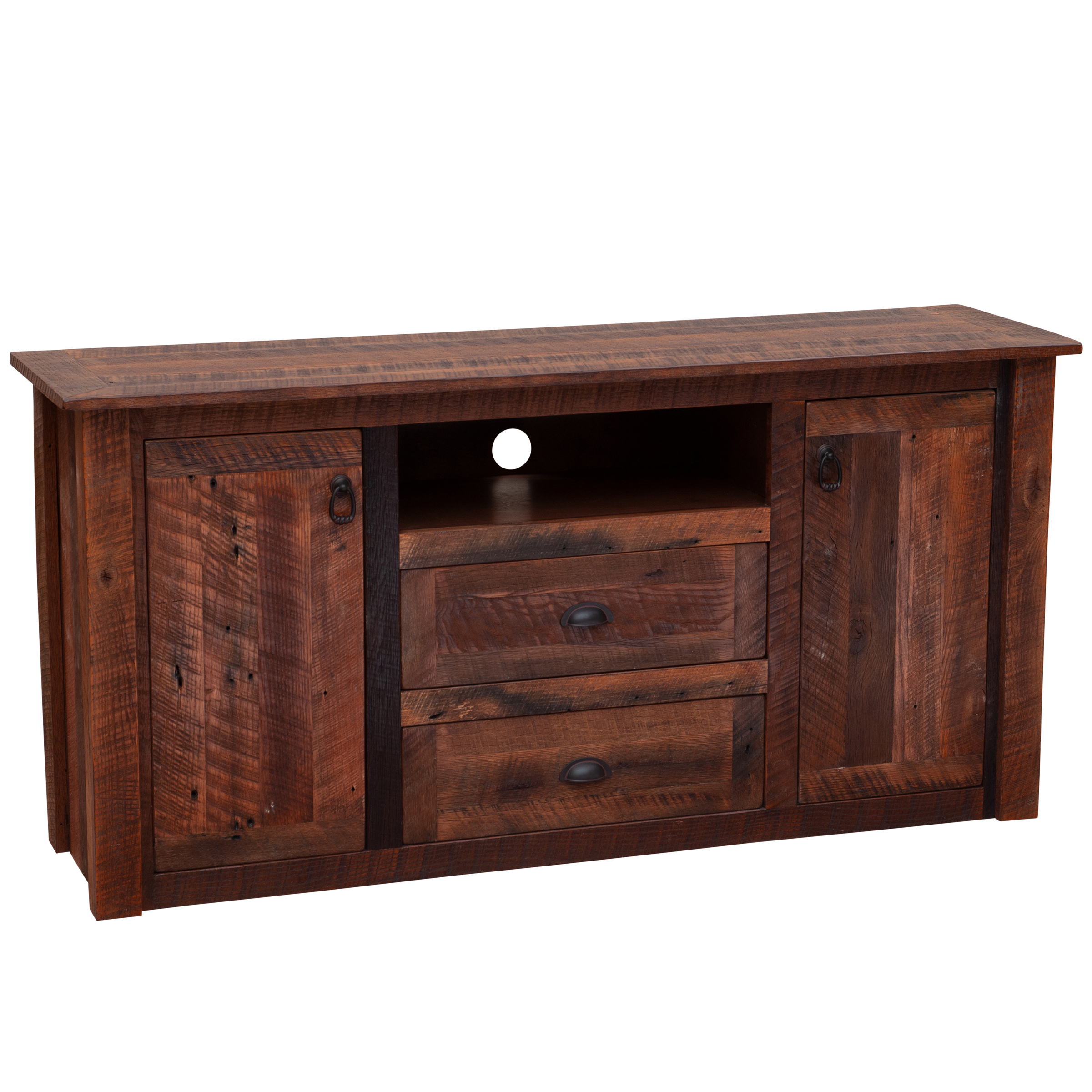 Fireside Lodge Barnwood Widescreen Entertainment Center 2 Fireside lodge barnwood widescreen entertainment center - image 2