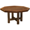 Fireside Barnwood Octagon Dining Table