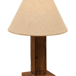 Fireside Lodge Barnwood Table Lamp