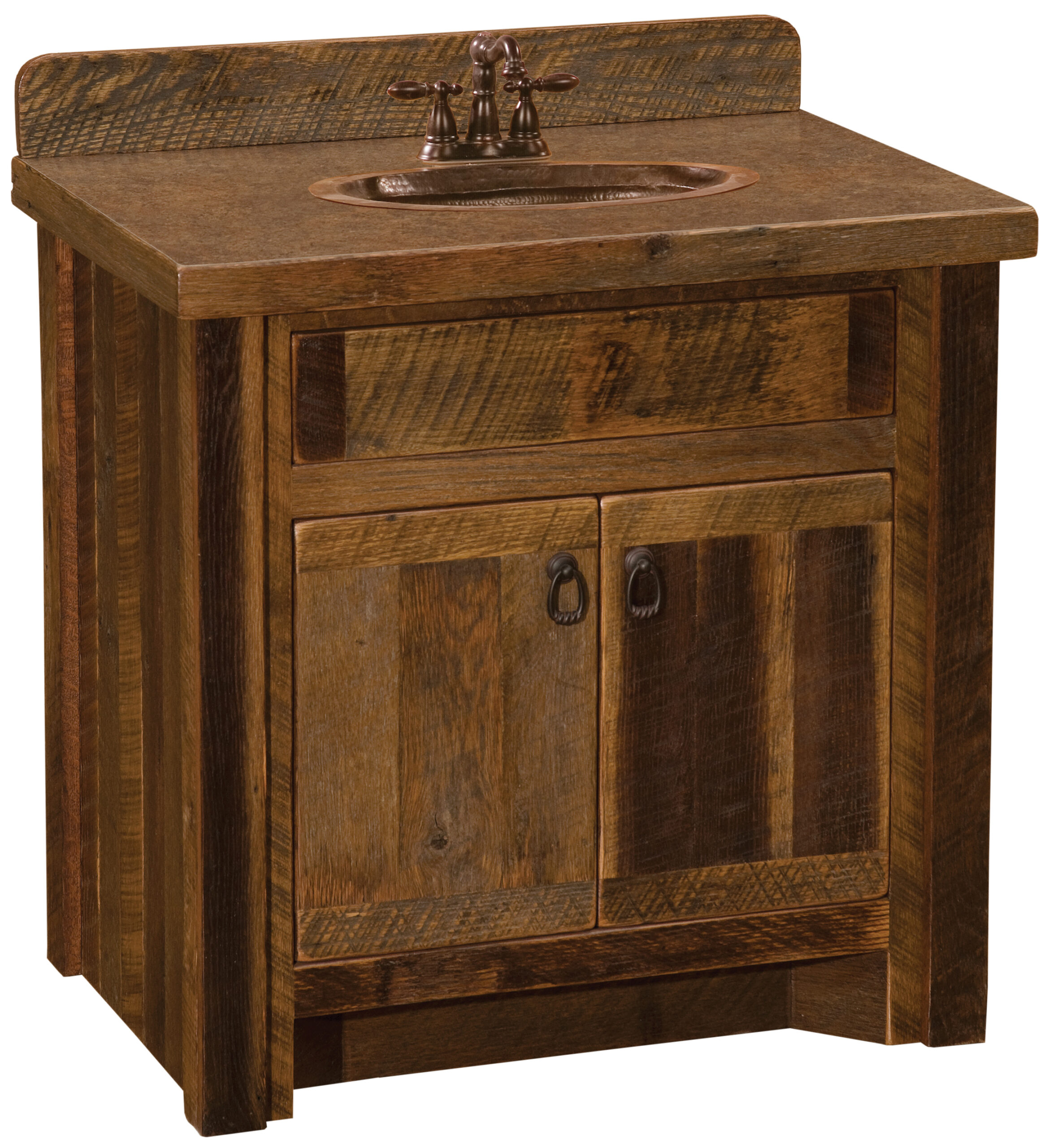 Fireside Lodge Barnwood Vanity - 30&Quot; 1 Fireside lodge barnwood vanity - 30"