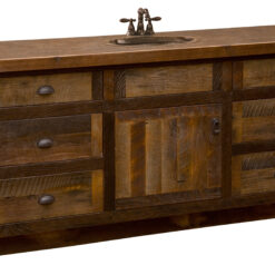 Alternative view of Fireside Lodge Barnwood Vanity - 60"